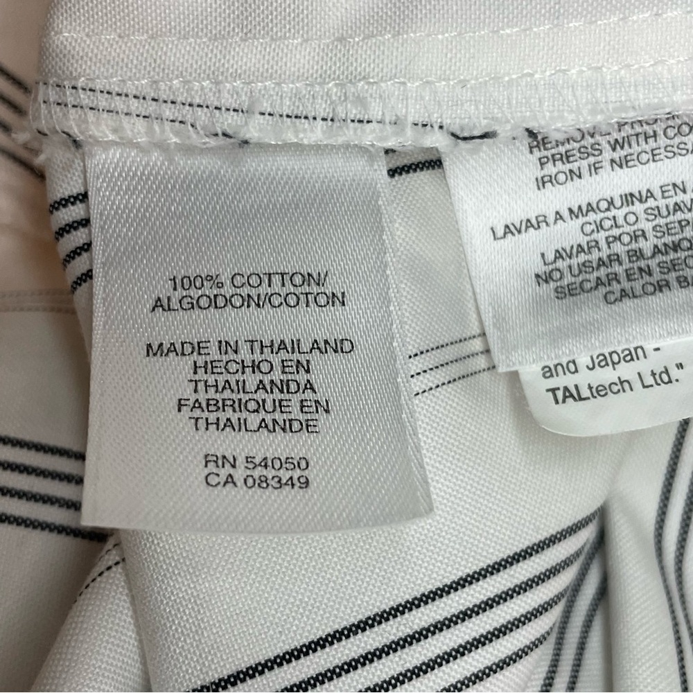 Women’s Jones NY Striped Button-Down Shirt - Picture 10 of 13
